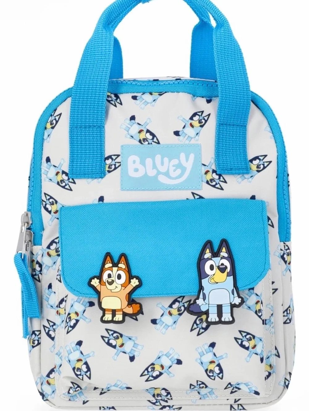 Bluey Unissex 9 Mini Backpack Bag Adjustable Straps Kids School Play NWT Blue